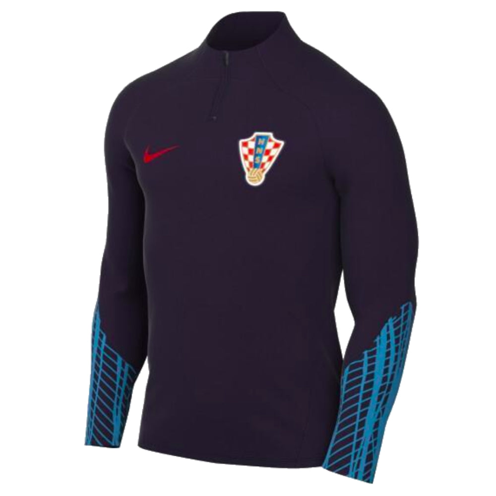 2022-2023 Croatia Strike Drill Top (Navy)_0