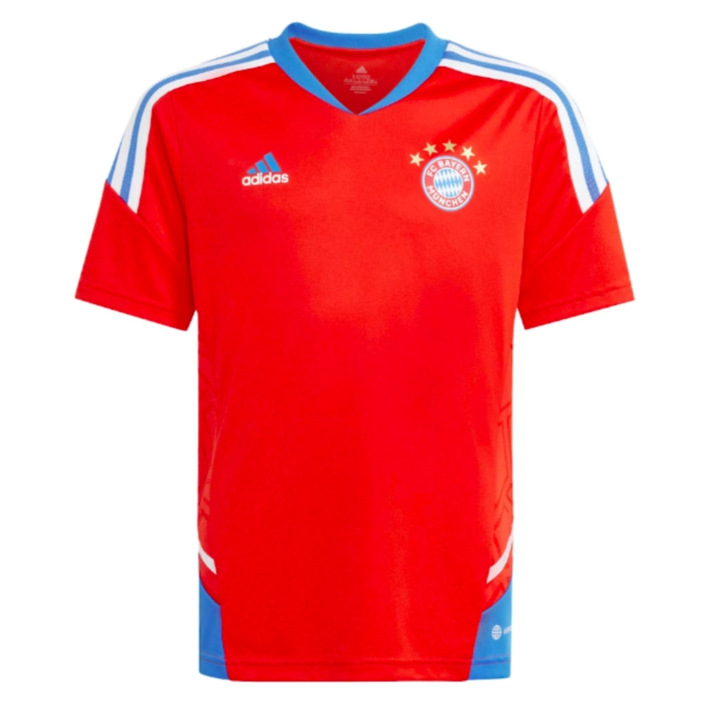 2022-2023 Bayern Munich Training Jersey (Red) - Kids_0