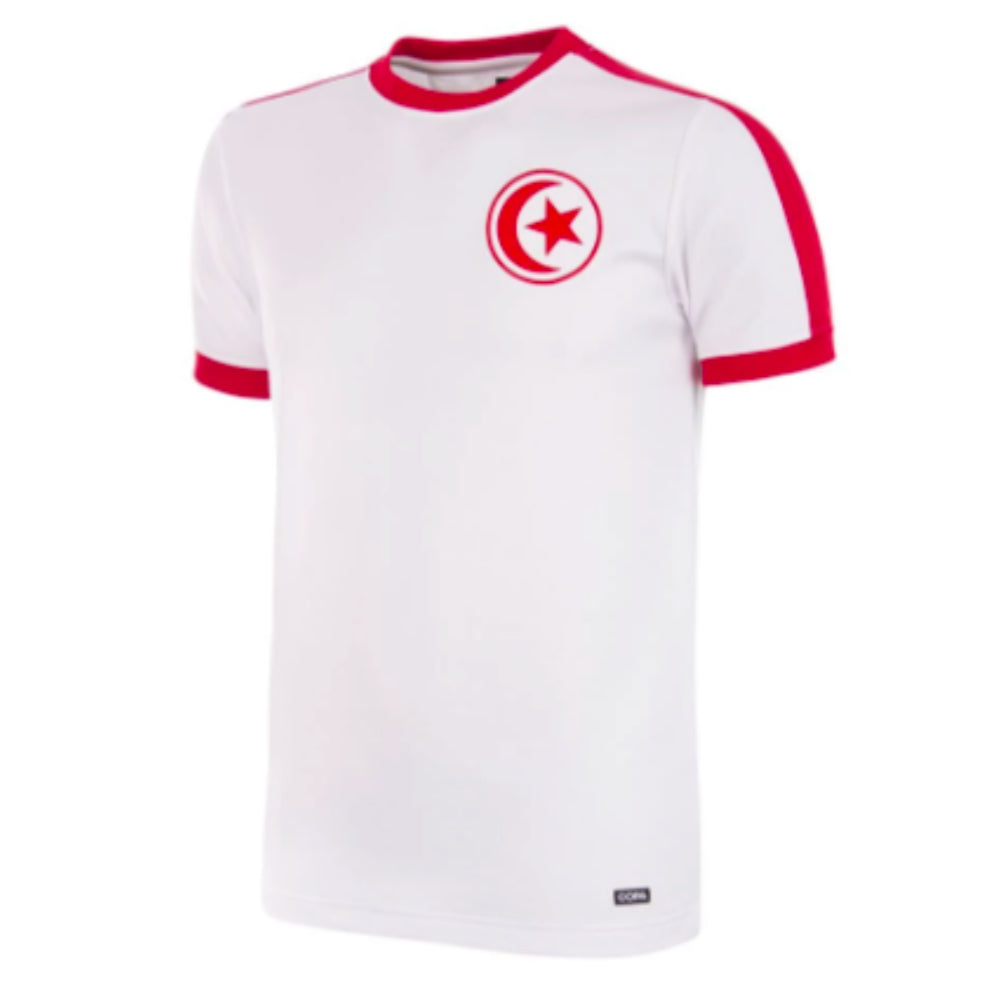 Tunisia 1980s Retro Football Shirt_0