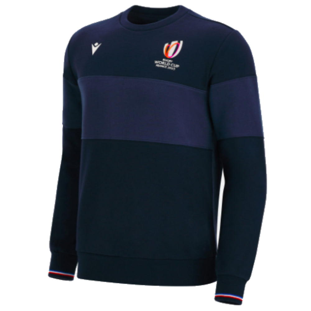 RWC 2023 Mens Rugby World Cup Cotton Sweatshirt (Navy)_0