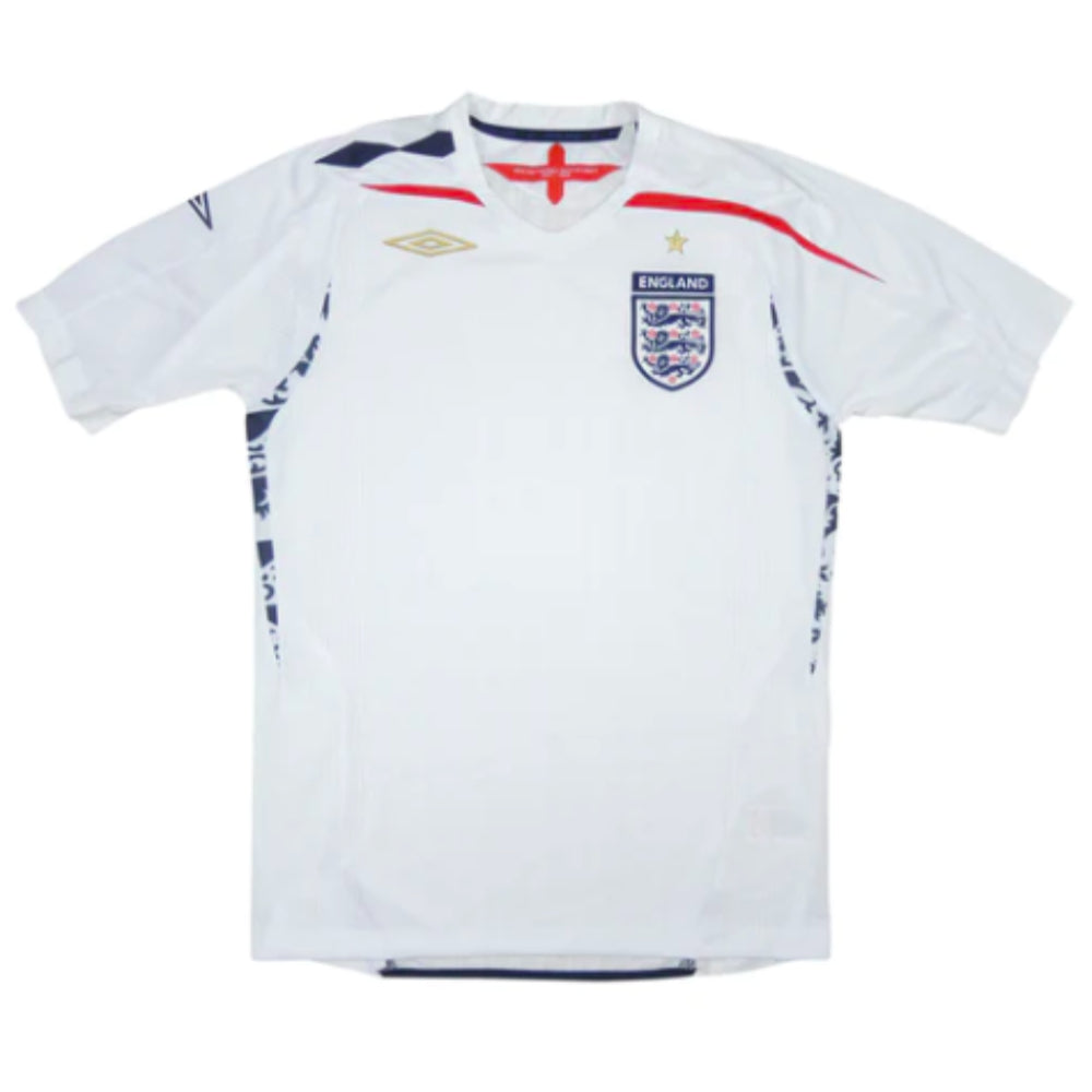 2007-2008 England Home Shirt_0