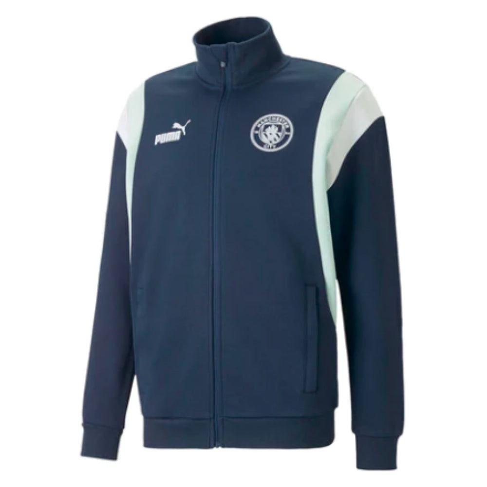 2022-2023 Manchester City Ftbl Archive Track Jacket (Navy)_0