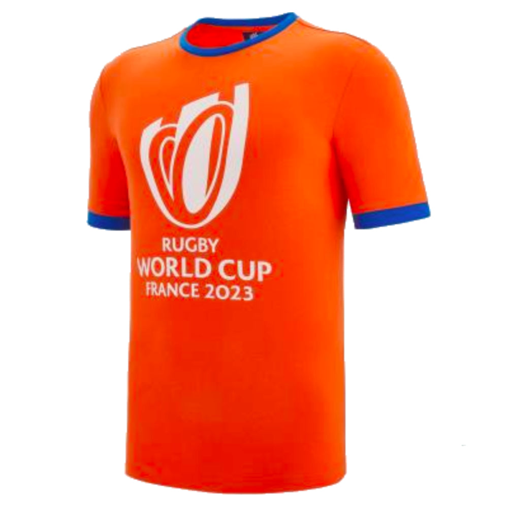 Macron RWC 2023 Rugby World Cup Tee (Orange)_0