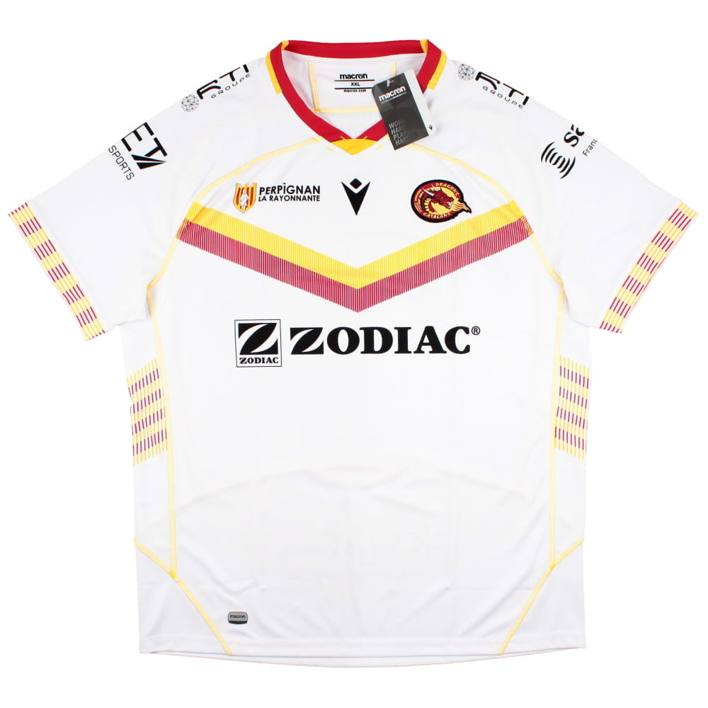 2022-2023 Dragons Catalans Home Rugby Shirt_0