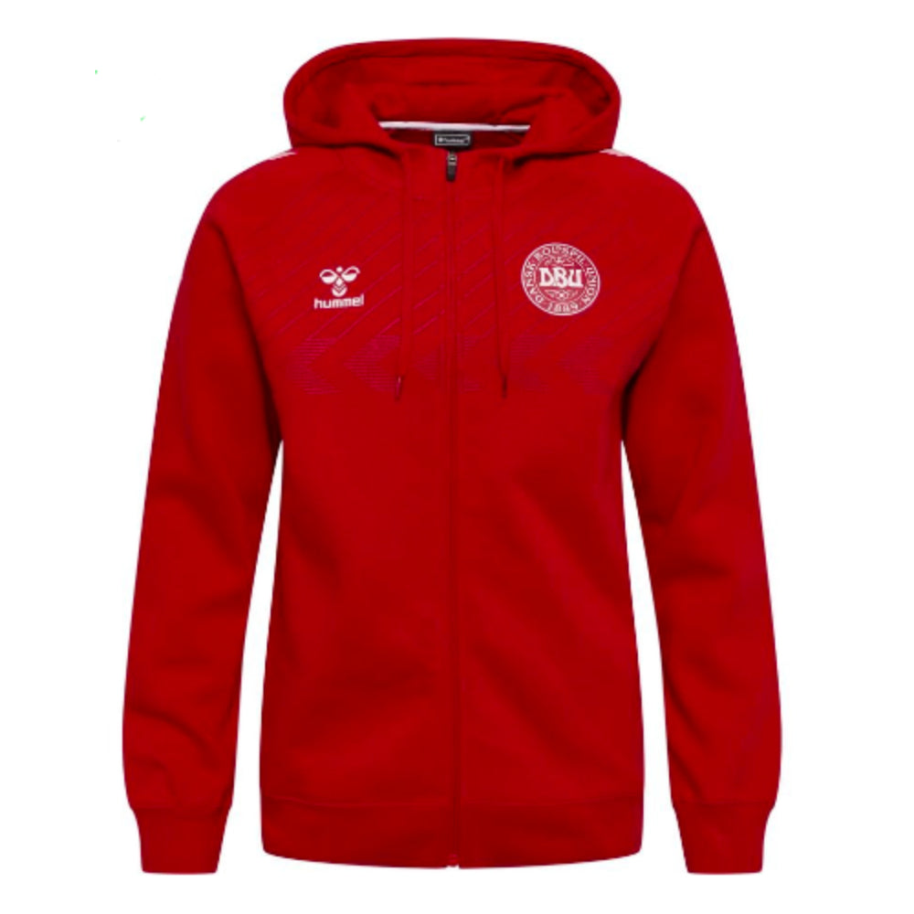 2022-2023 Denmark Fan Hoodie (Red)_0