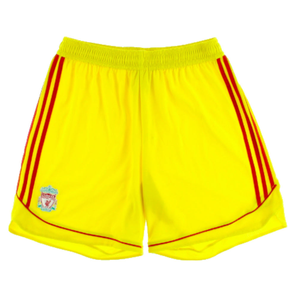2006-2007 Liverpool Away Shorts (Yellow) - Kids_0