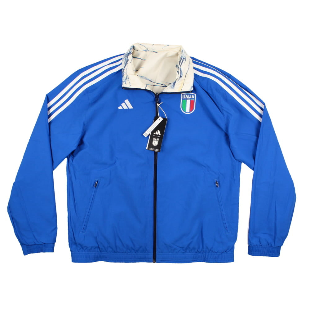 2023-2024 Italy Anthem Jacket (Blue) - Ladies_0