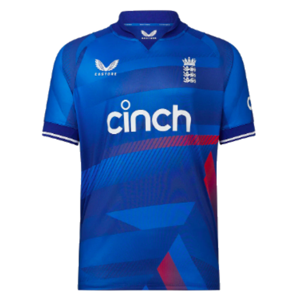 2023 England Cricket ODI Replica Short Sleeve Jersey_0