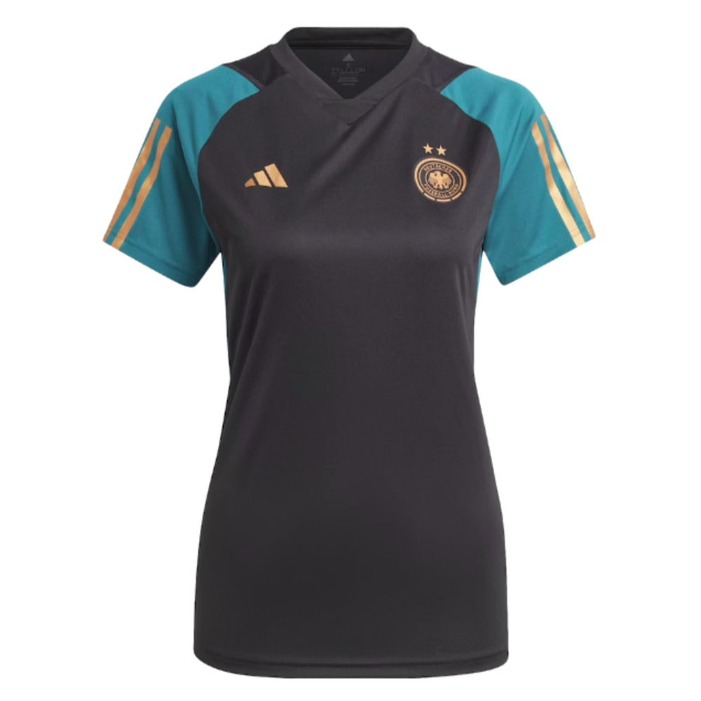 2023-2024 Germany Training Shirt (Black) - Ladies_0