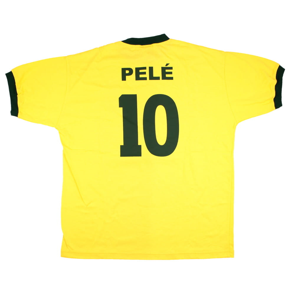 Brazil 1970 World Cup Pele 10 Shirt_0