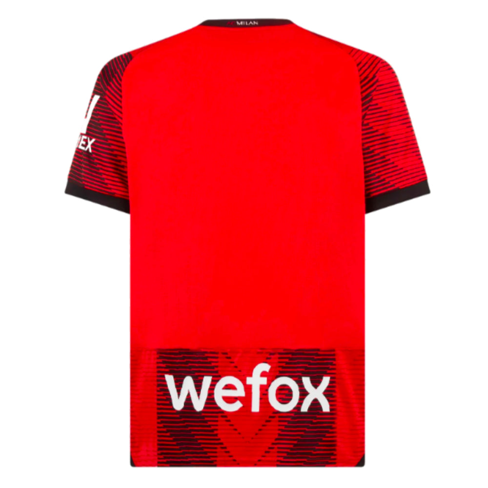 2023-2024 AC Milan Home Shirt (Rafa Leao 10)_4