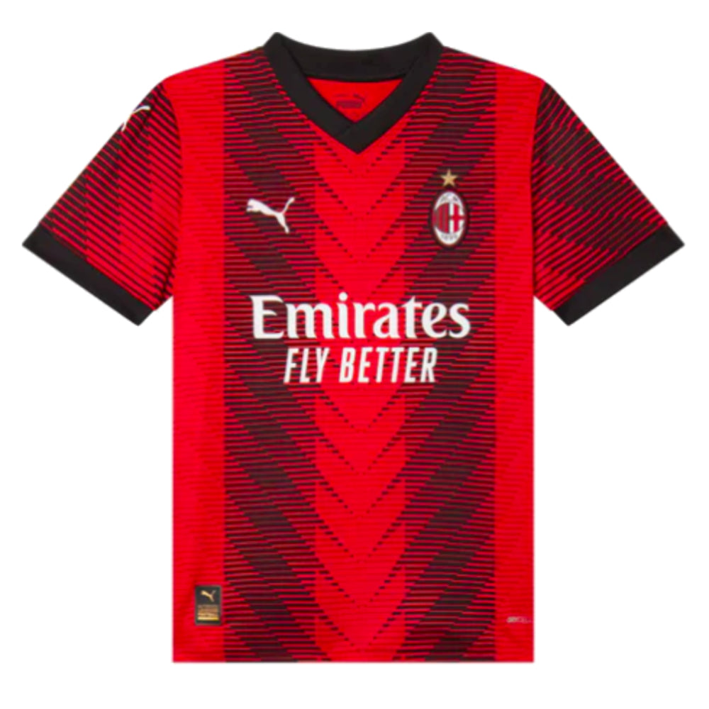 2023-2024 AC Milan Home Shirt (Kids)_0