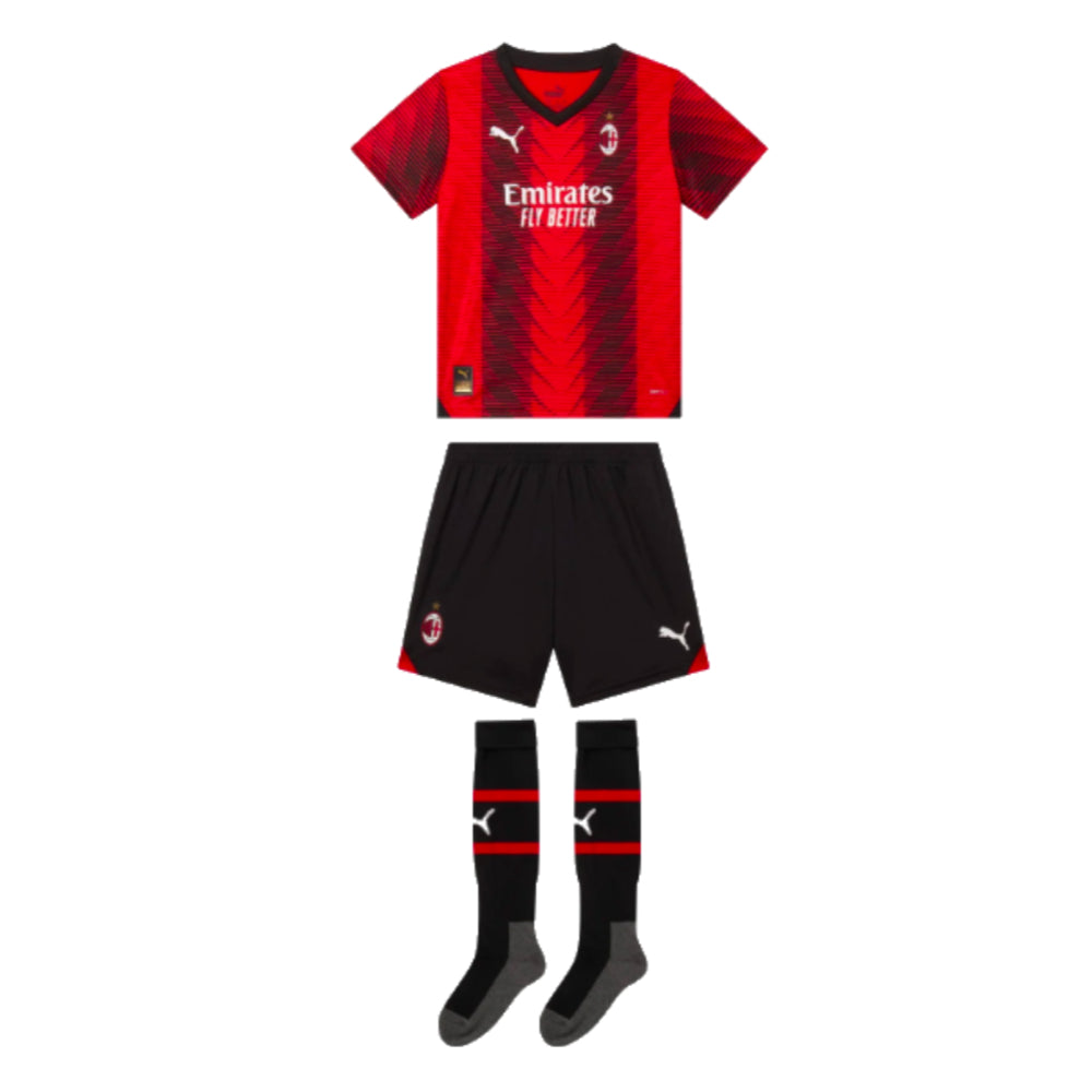 2023-2024 AC Milan Home Mini Kit_0