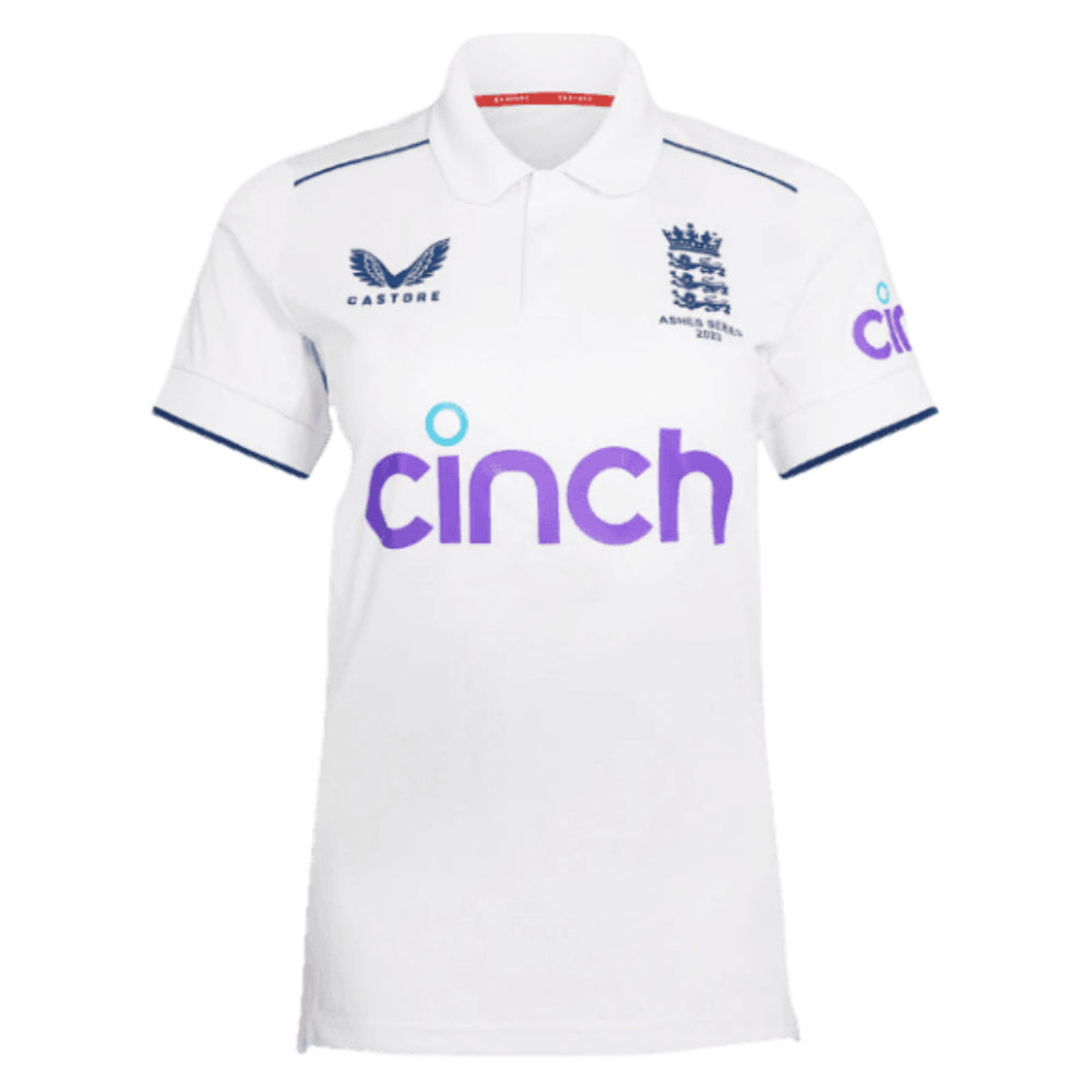 2023 England Test Replica Short Sleeve Jersey (Kids)_0