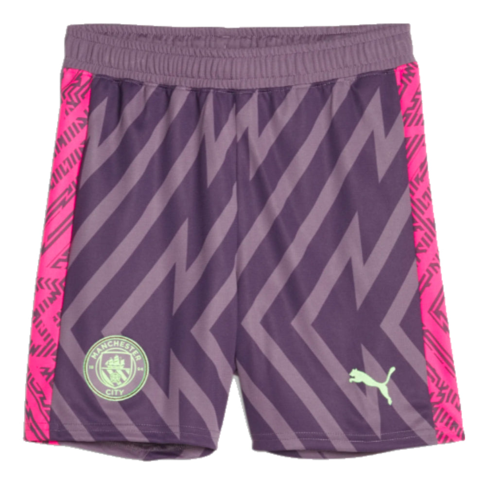 2022-2023 Man City Goalkeeper Shorts (Purple Charcoal)_0