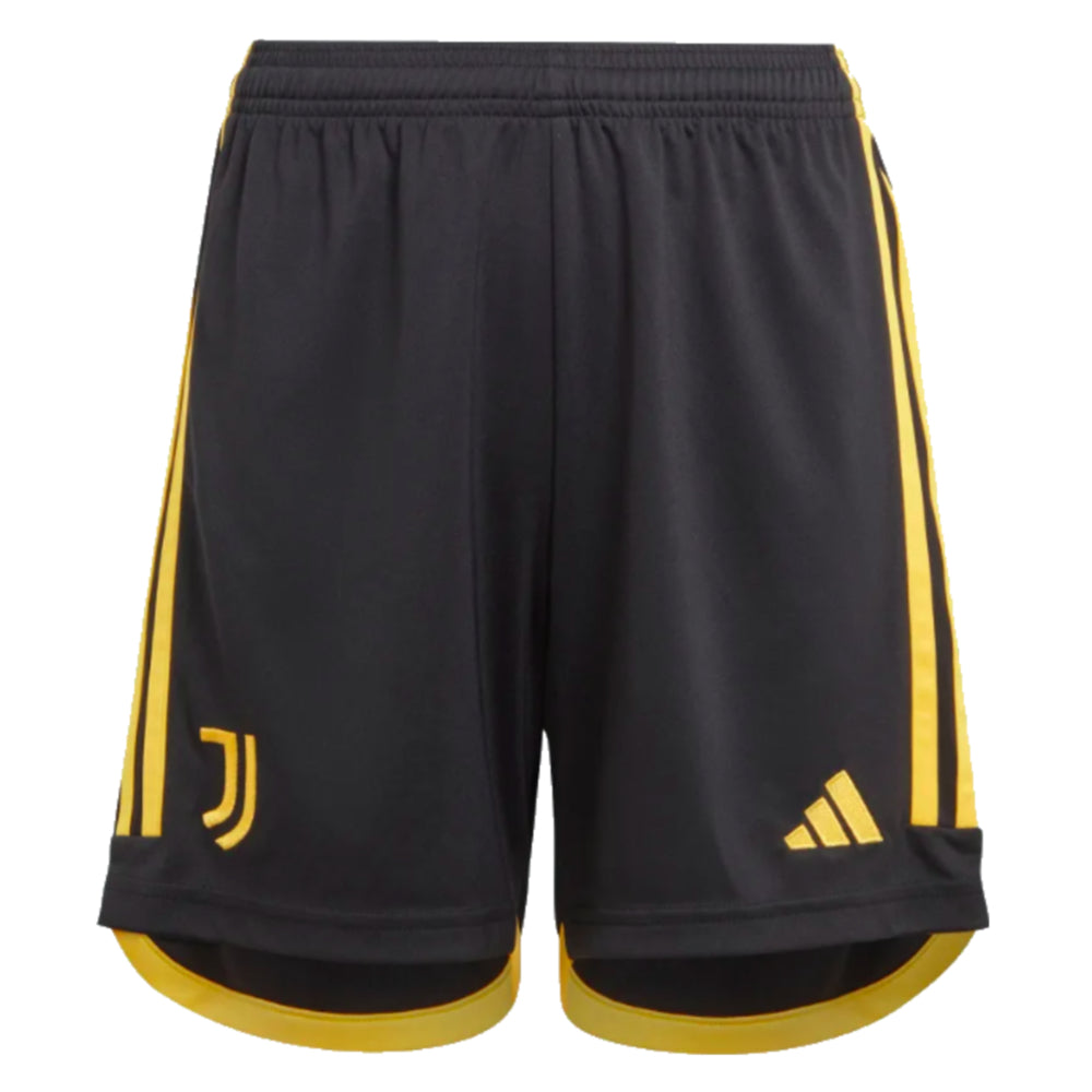 2023-2024 Juventus Home Shorts (Black) - Kids_0