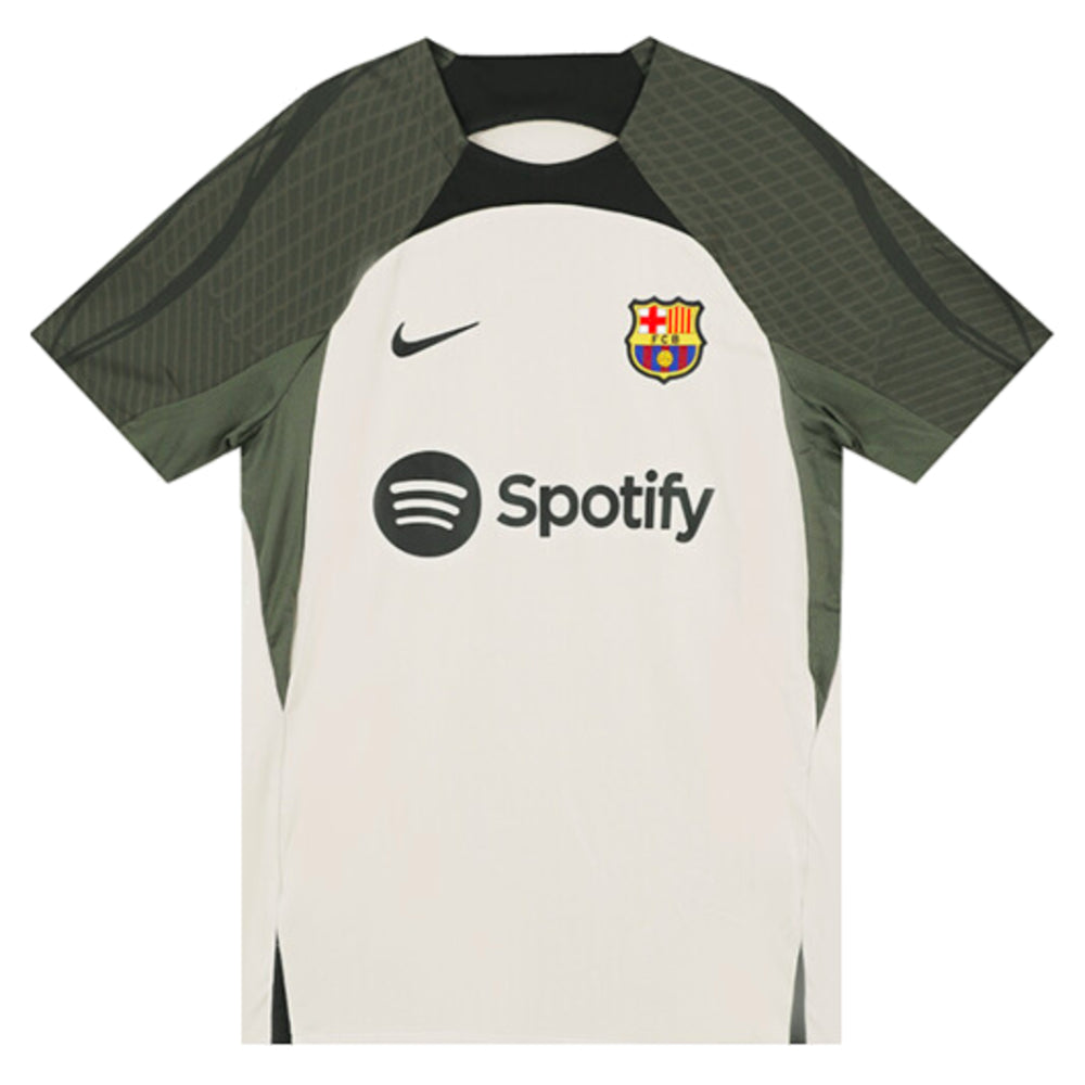 2023-2024 Barcelona Dri-Fit Strike Training Shirt (Grey)_0