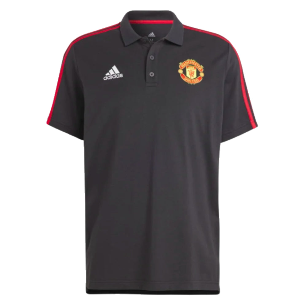 2023-2024 Man Utd DNA Polo Shirt (Black)_0