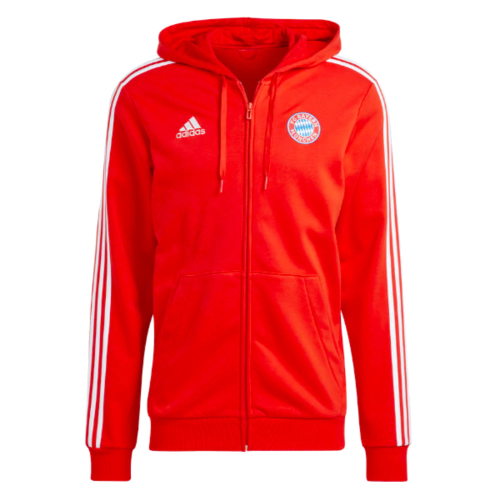 2023-2024 Bayern Munich DNA Full Zip Hoody (Red)_0