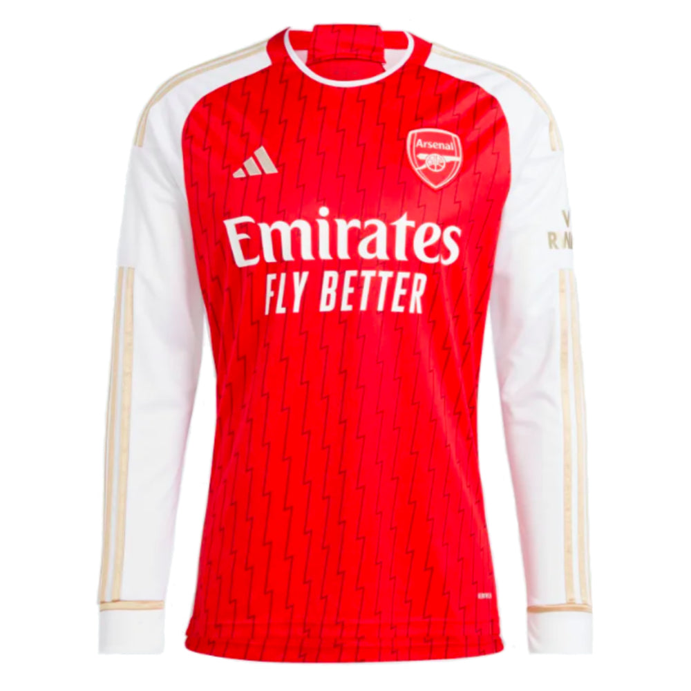 2023-2024 Arsenal Long Sleeve Home Shirt_0