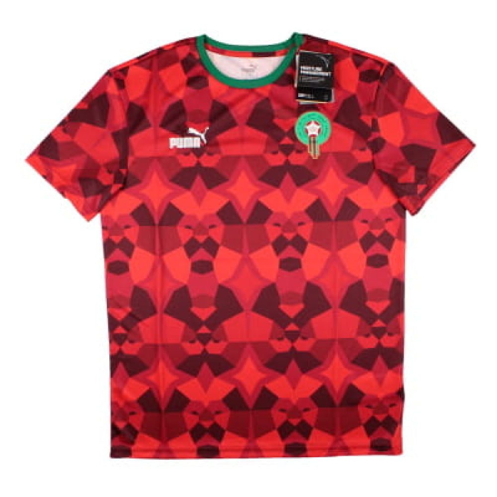 2023-2024 Morocco FtblCulture Tee (Red)_0