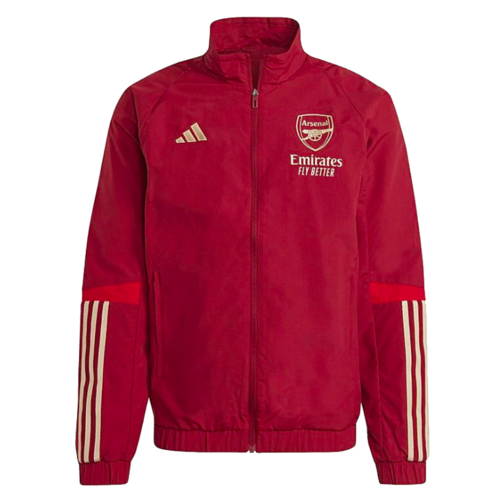 2023-2024 Arsenal Presentation Jacket (Red)_0