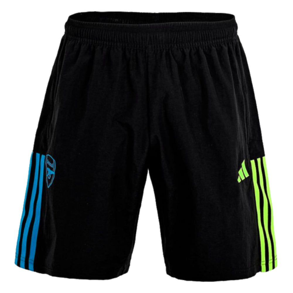 2023-2024 Arsenal Downtime Shorts (Black)_0