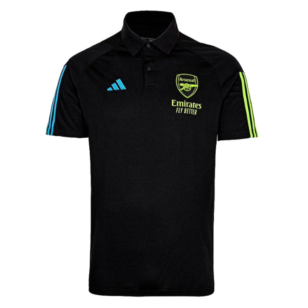 2023-2024 Arsenal Polo Shirt (Black)_0