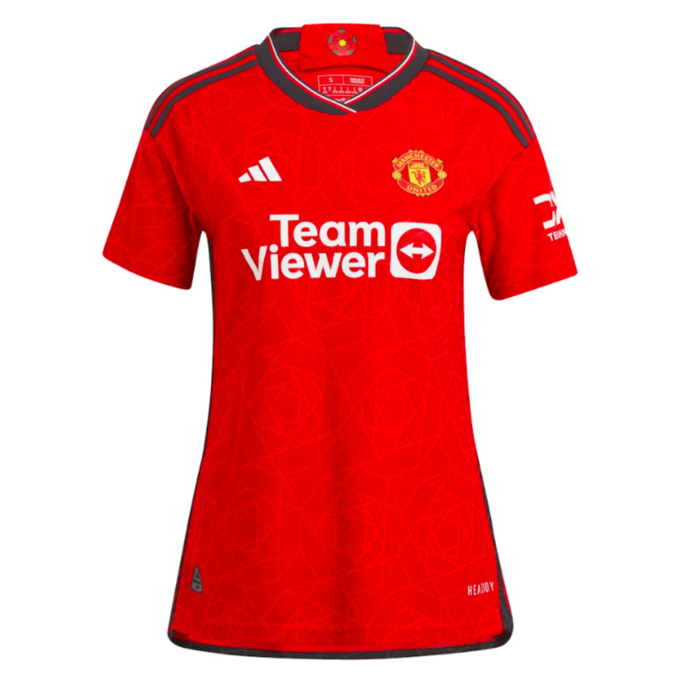 2023-2024 Man Utd Authentic Home Shirt (Ladies)_0