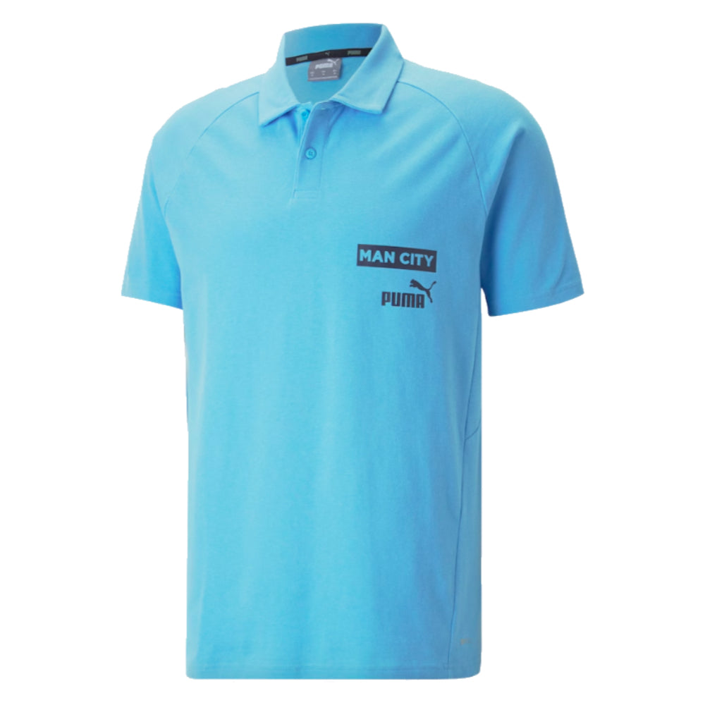 2023-2024 Man City Casuals Polo (Blue Wash)_0