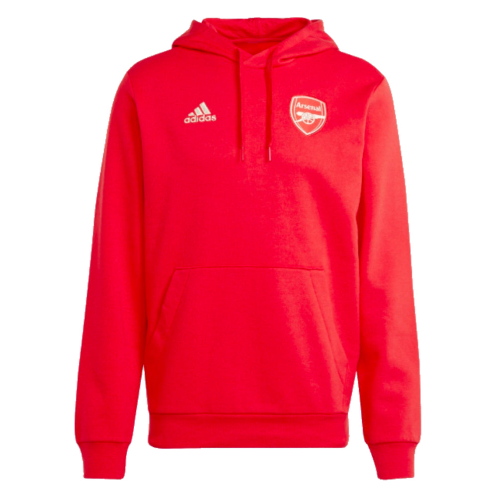 2023-2024 Arsenal DNA Hooded Top (Red)_0
