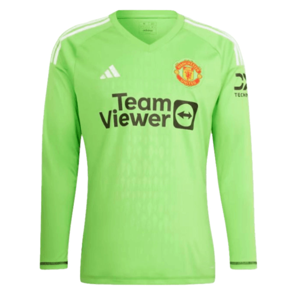 2023-2024 Man Utd Home Goalkeeper Shirt (Solar Green)_0