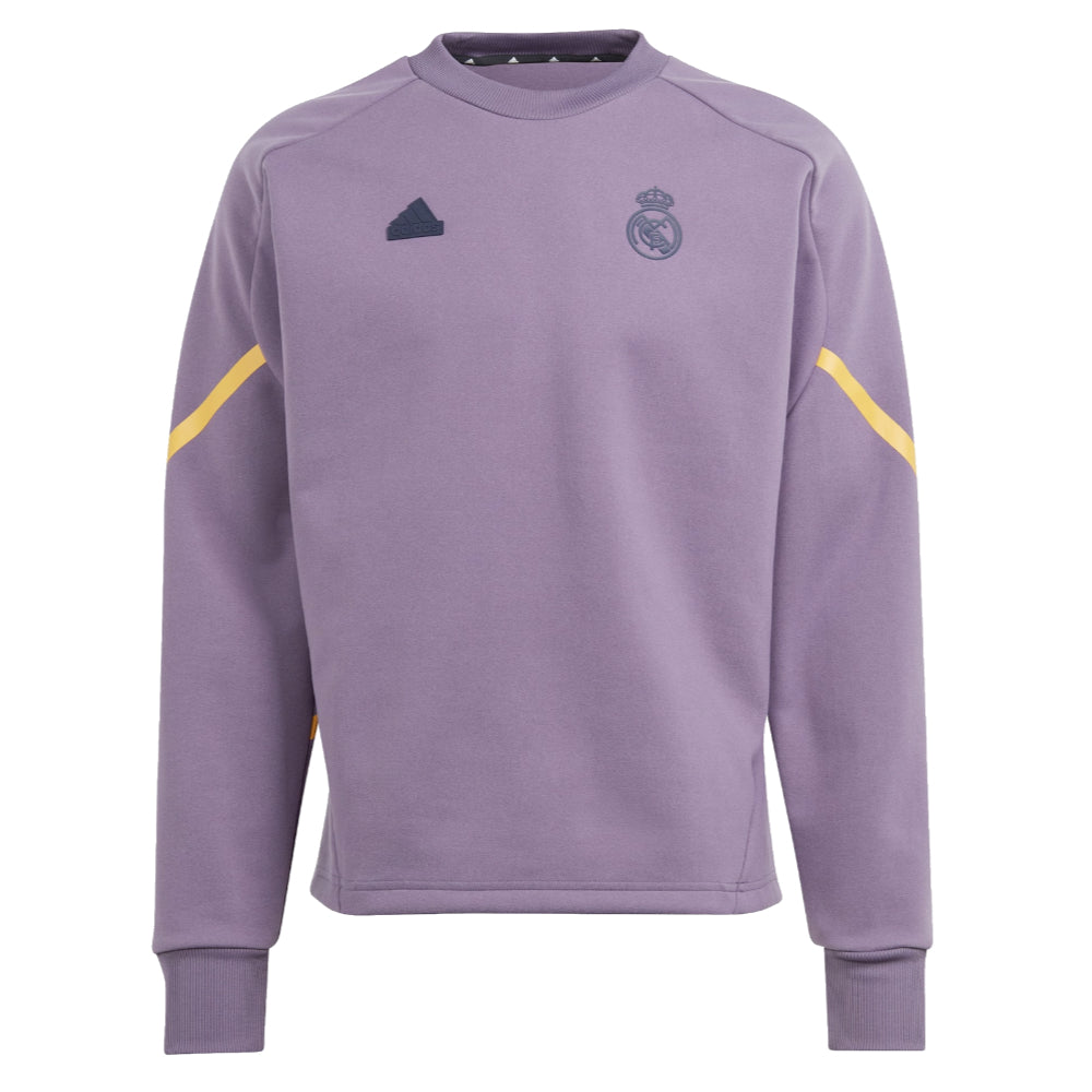 2023-2024 Real Madrid D4GMD Sweat Top (Shadow Violet)_0