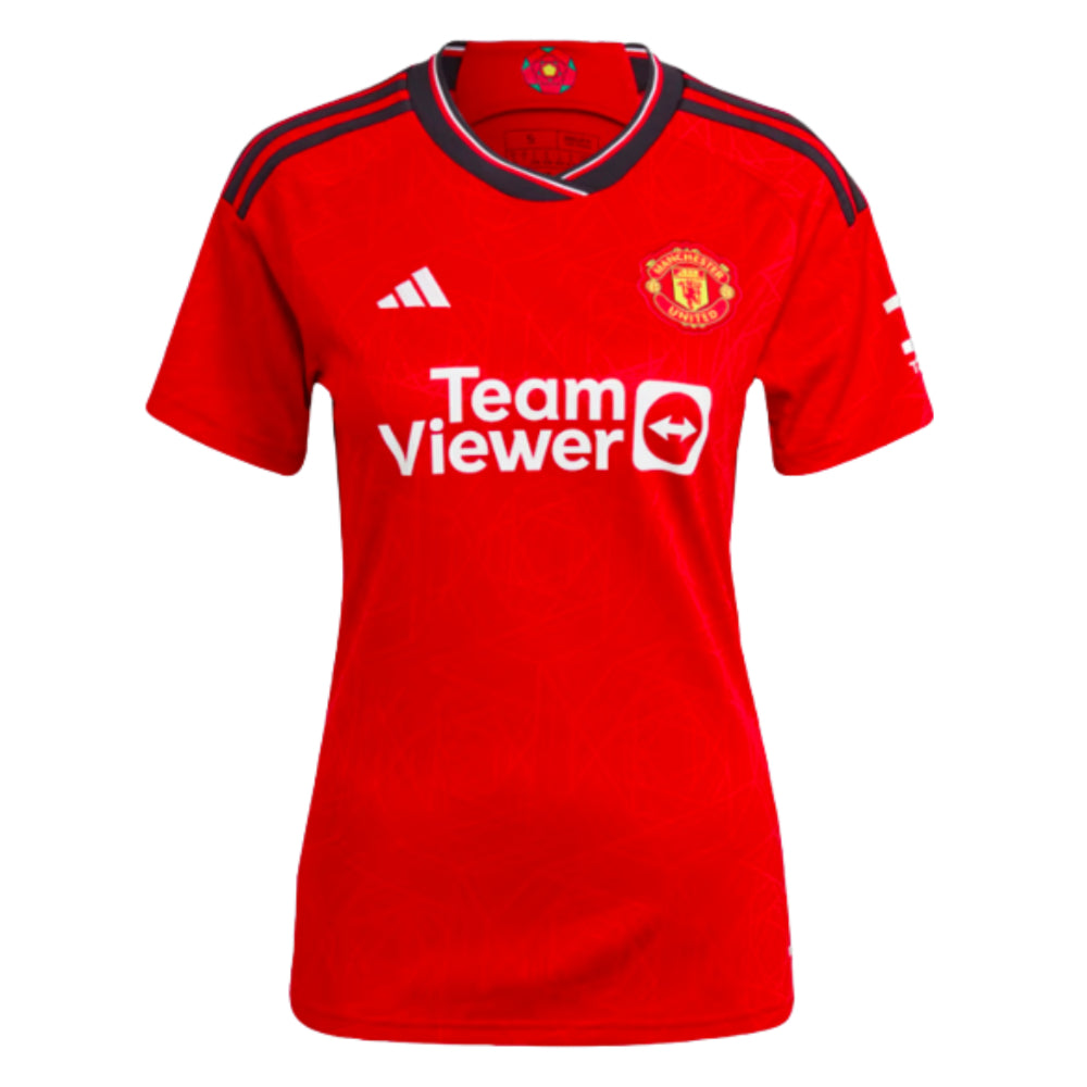 2023-2024 Man Utd Home Shirt (Ladies)_0