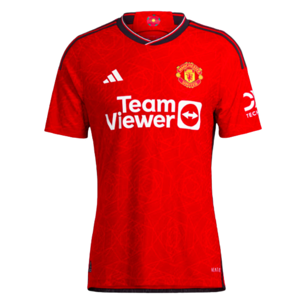 2023-2024 Man Utd Authentic Home Shirt_0