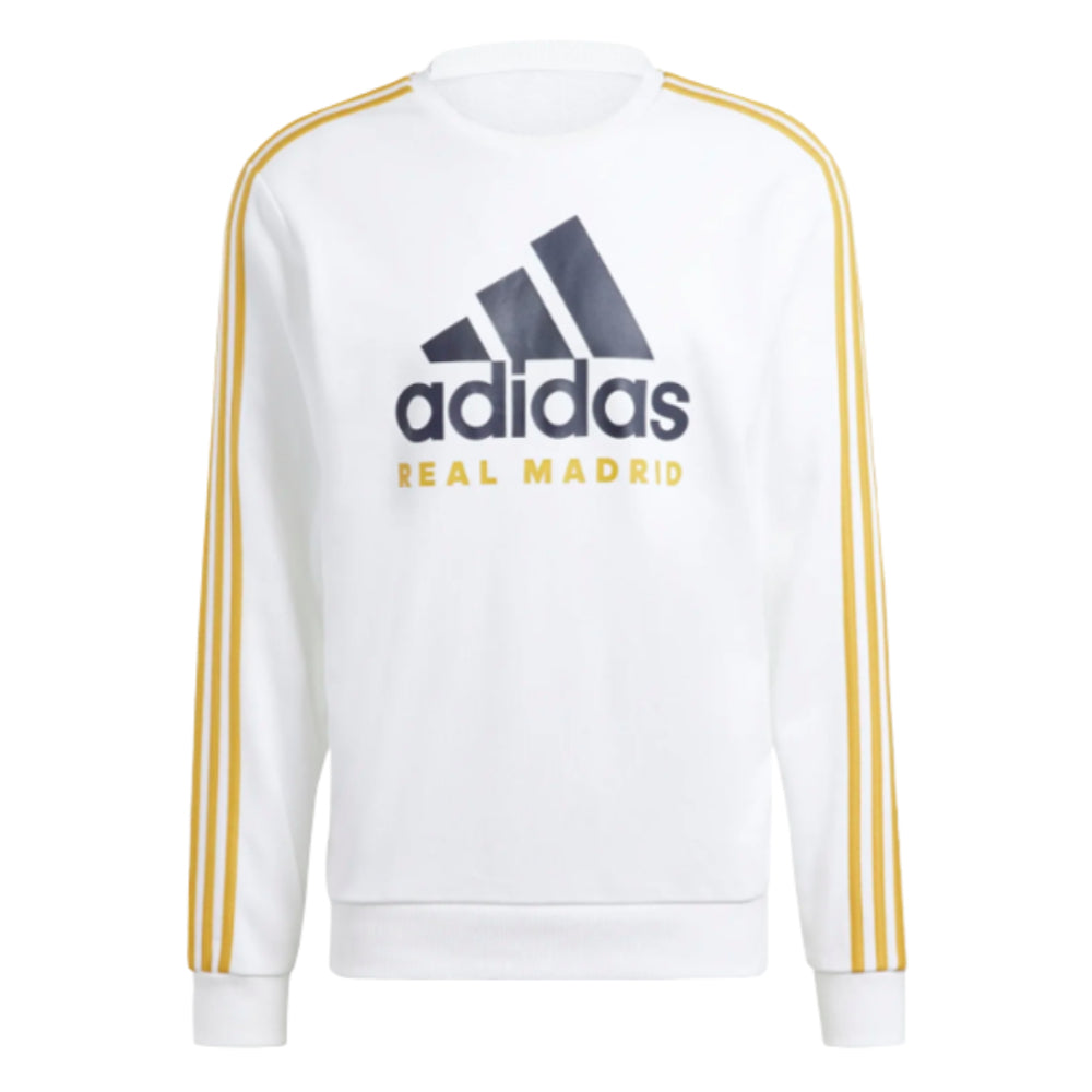 2023-2024 Real Madrid DNA Sweat Top (White)_0
