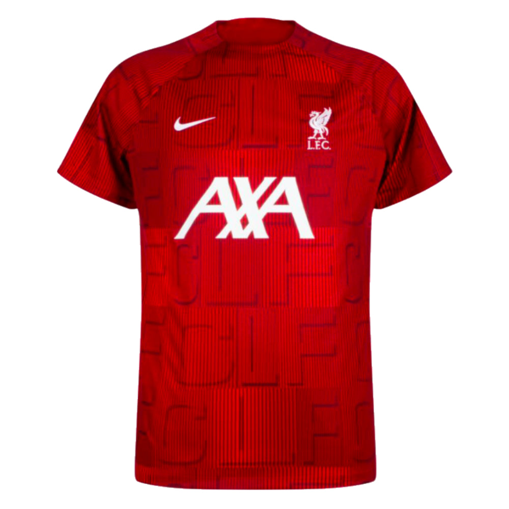 2023-2024 Liverpool Pre-Match Home Shirt (Red)_0