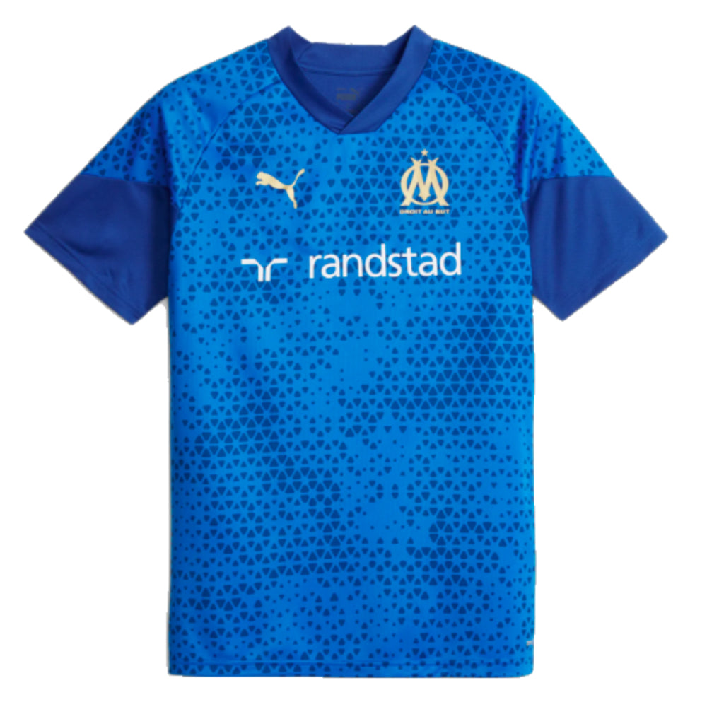 2023-2024 Marseille Training Jersey (Blue)_0