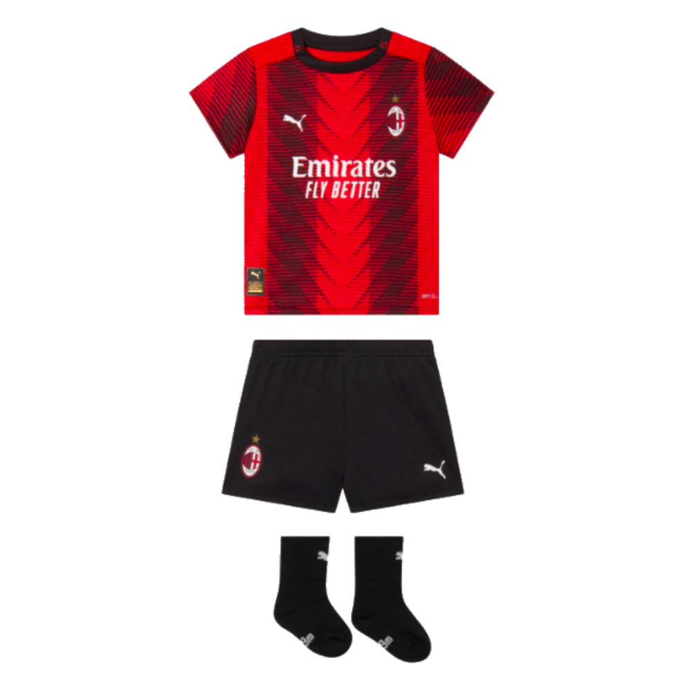 2023-2024 AC Milan Home Baby Kit_0