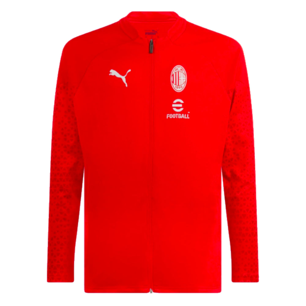2023-2024 AC Milan Training Fleece (Red)_0