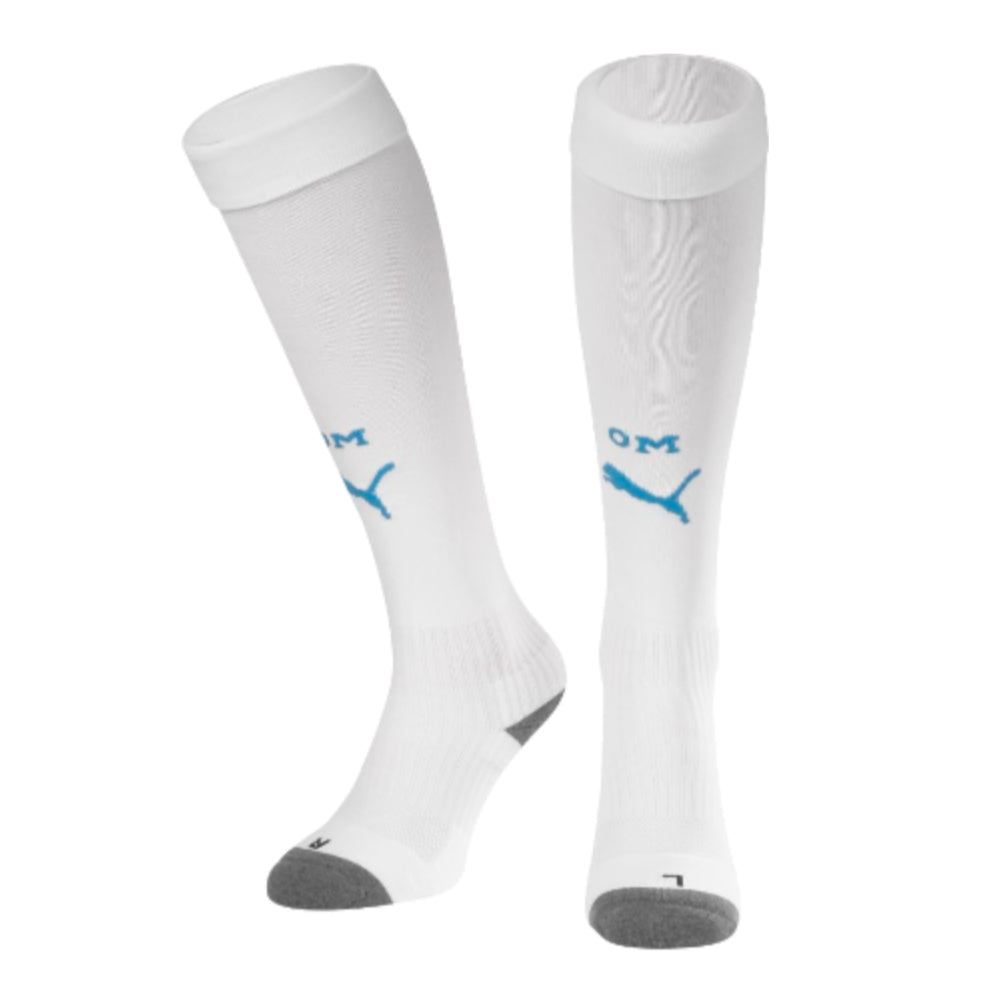 2023-2024 Marseille Home Socks (White)_0