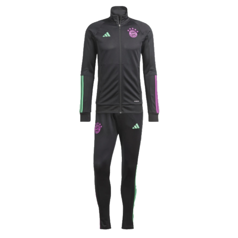2023-2024 Bayern Munich Tracksuit (Black)_0