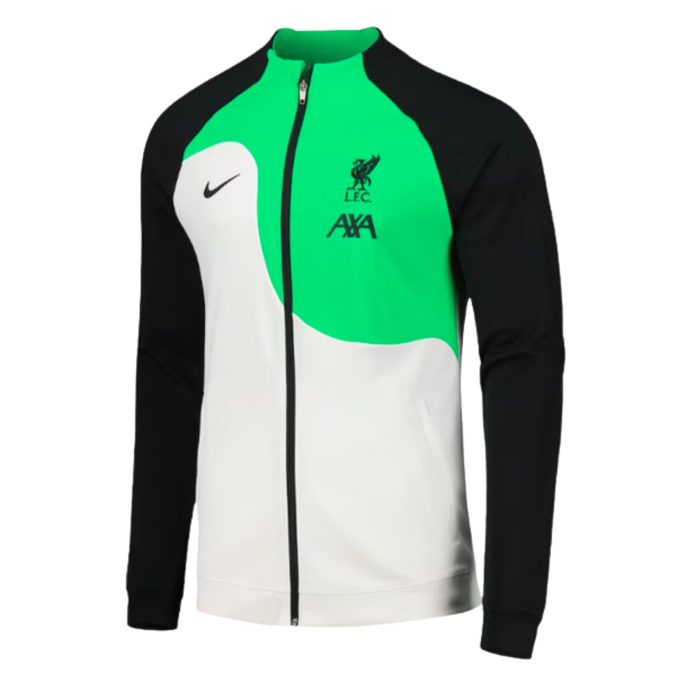 2023-2024 Liverpool Academy Pro Full-Zip Knit Jacket (White)_0