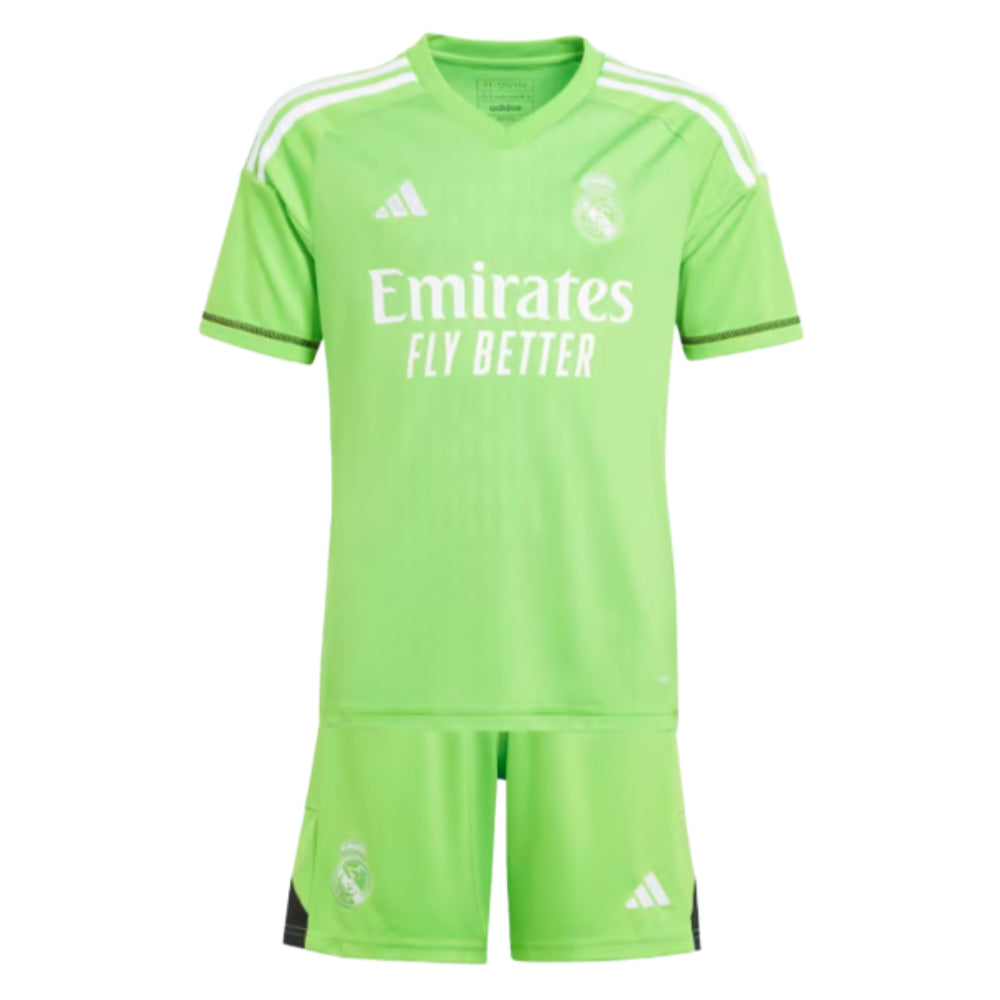 2023-2024 Real Madrid Home Goalkeeper Youth Kit (COURTOIS 1)_3
