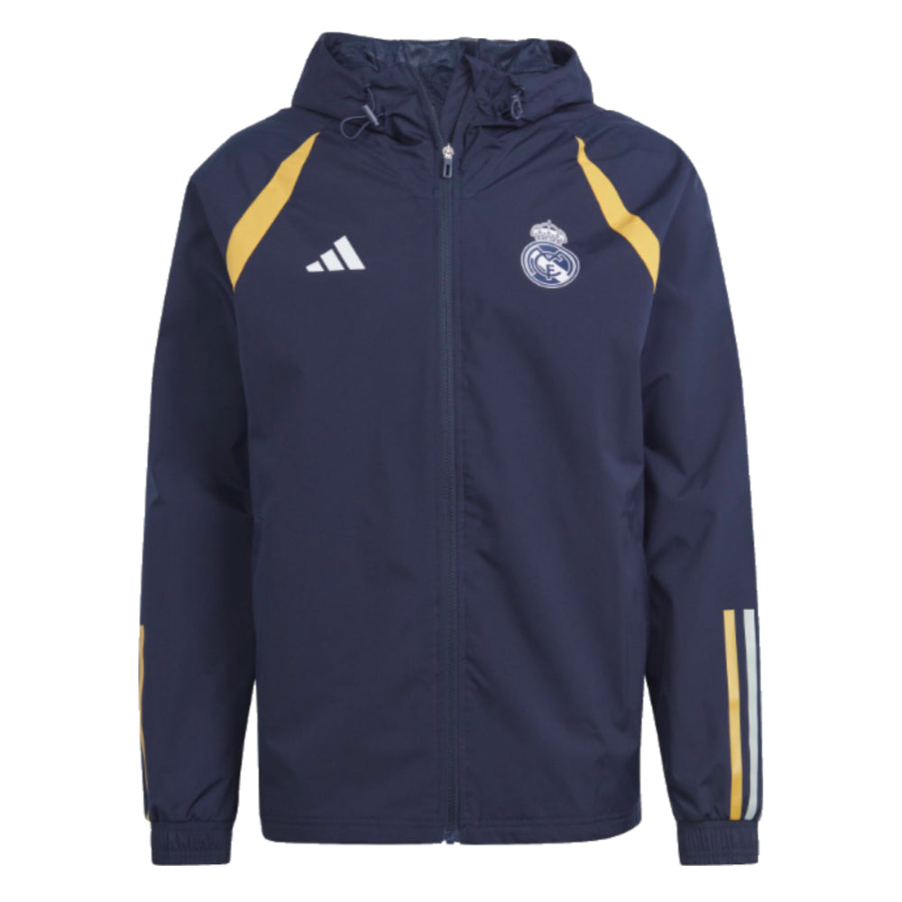 2023-2024 Real Madrid Allweather Jacket (Legend Ink)_0