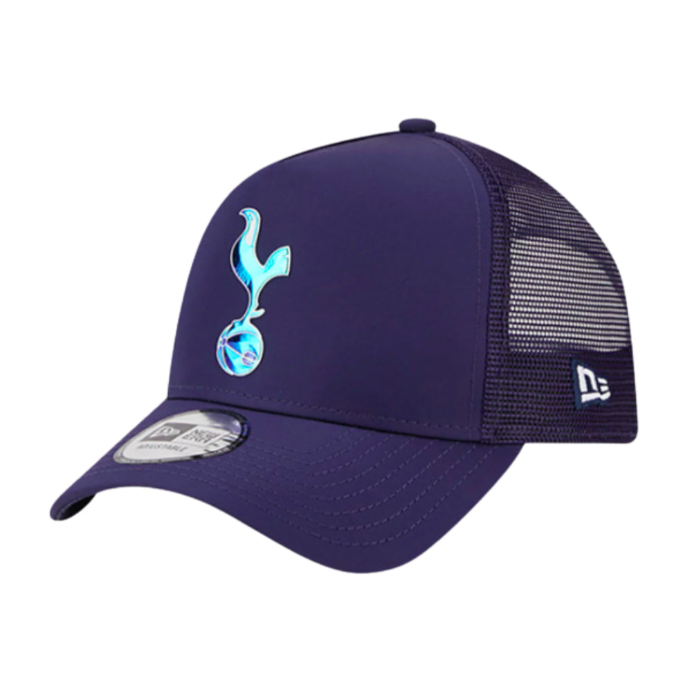 2023-2024 Tottenham Iridescent Navy A-Frame Trucker Cap_1