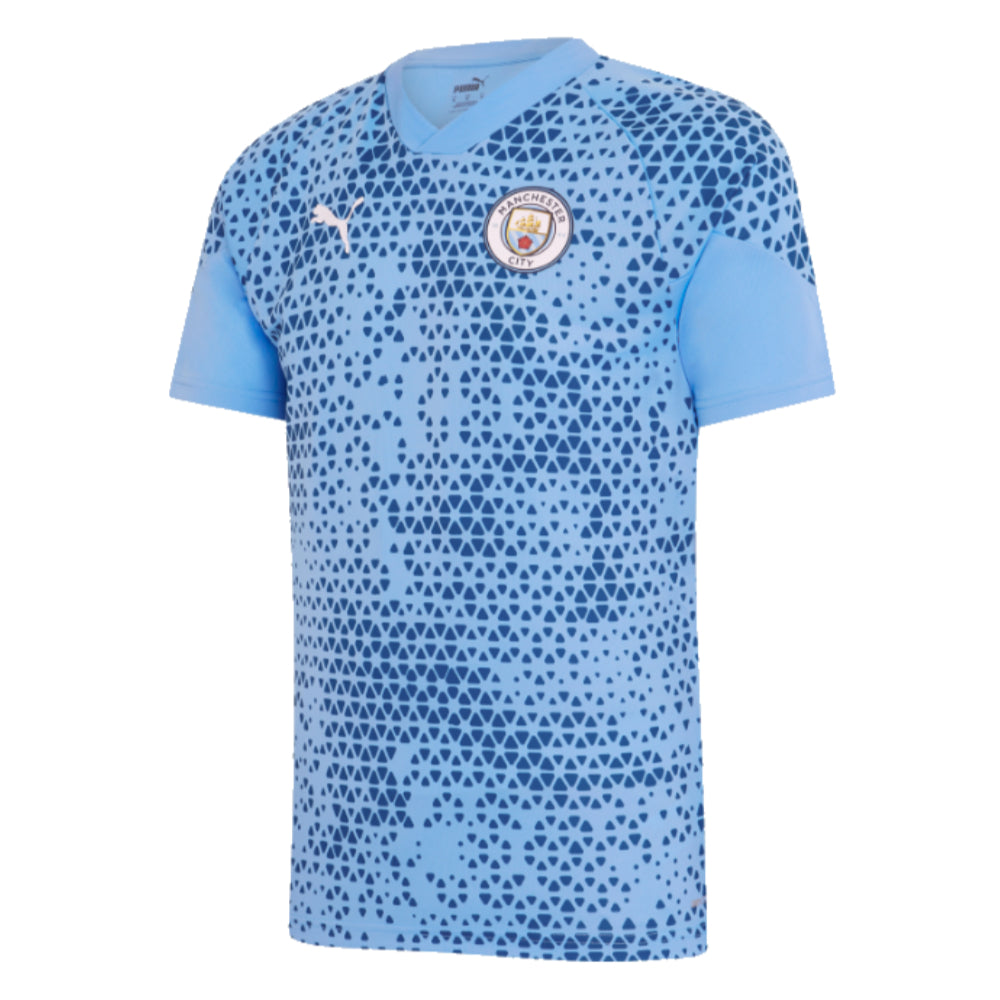 2023-2024 Man City Training Jersey (Light Blue)_0
