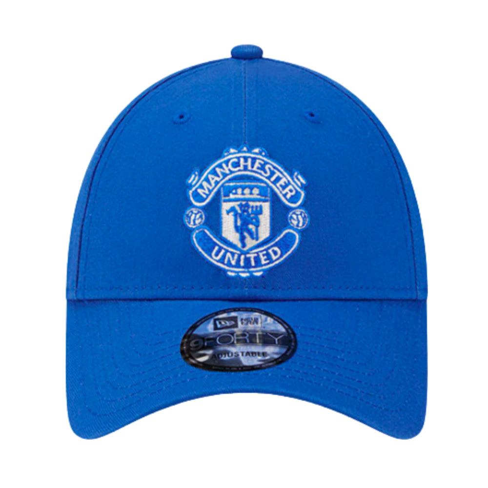 2023-2024 Manchester United 9FORTY Adjustable Cap (Blue)_0
