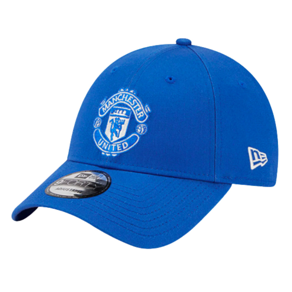 2023-2024 Manchester United 9FORTY Adjustable Cap (Blue)_2