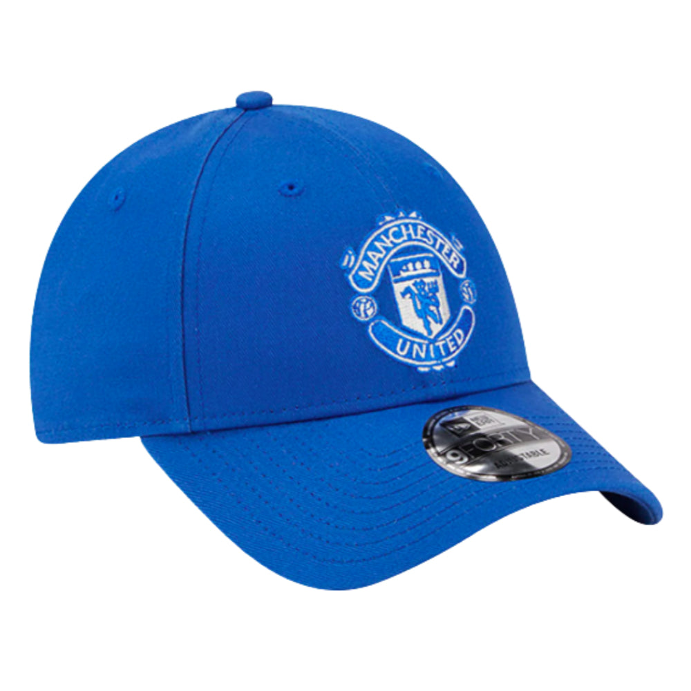 2023-2024 Manchester United 9FORTY Adjustable Cap (Blue)_3